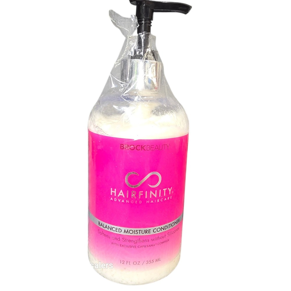 Hairfinity Balanced Moisture Conditioner 12oz Brock Beauty Silicone Sulfate Free